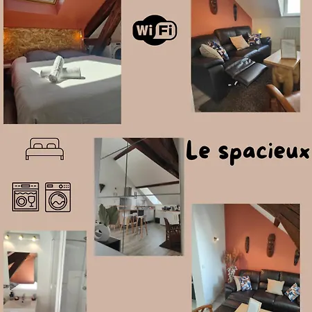 Résidence Leclerc - D'hôtes - Secteur Thermal Apartamento *